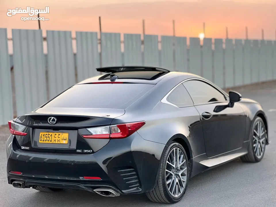 لكزس كوبيه RC350 F sport موديل 2018