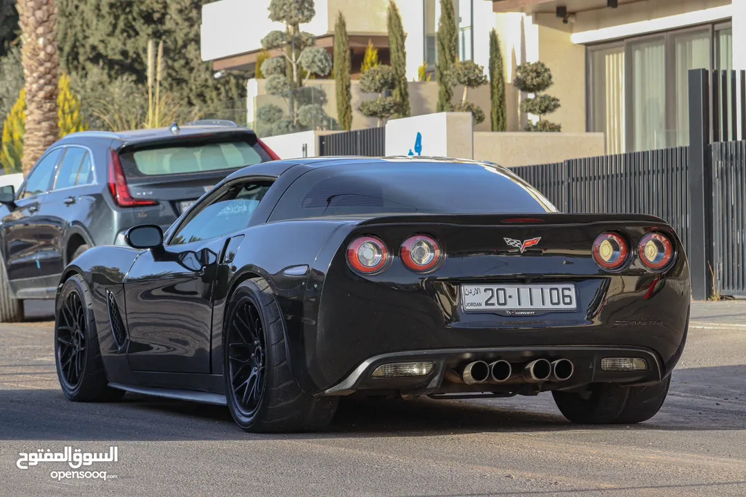 Corvette C6 2008 Ls3 Targa Top 500HP بحالة الوكالة