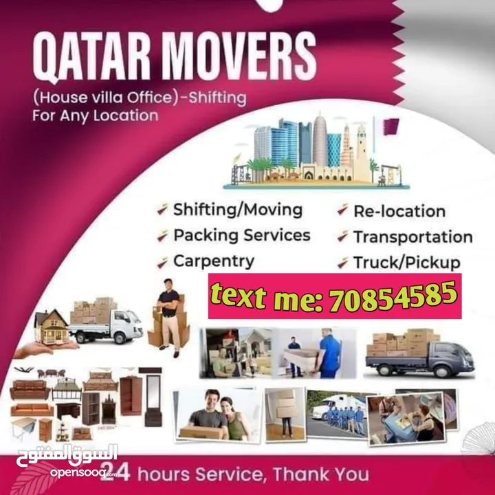 All Qatar Any items Moving Shifting