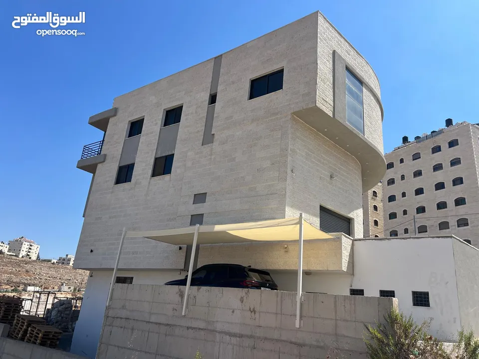 عمارة للبيع او للايجار مكاتب عدد طابق 1 ومخازن عدد 4 طوابق بموقع مميز و بتصميم عصري