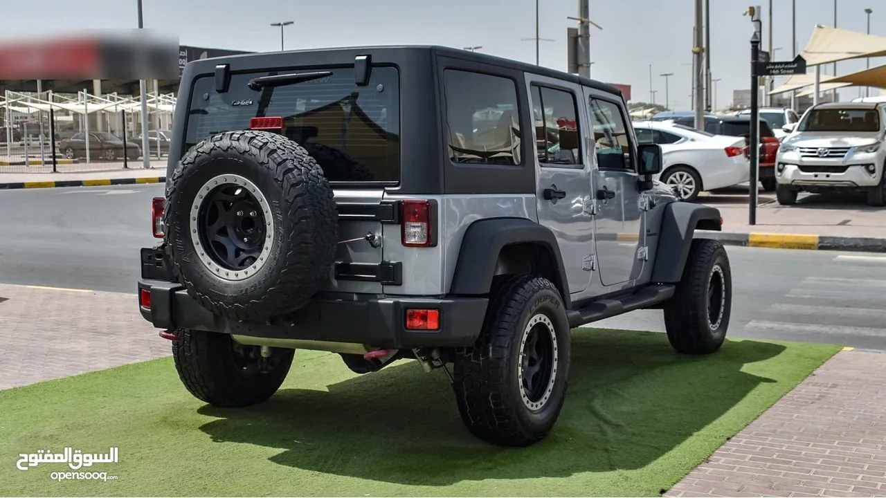 Jeep Wrangler 4WD 2015 GCC - 3.6 Liter 6 Cyl