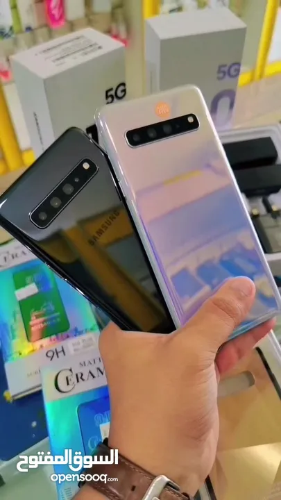 عرض خااص : Samsung S10 5G 256gb هواتف نظيفة جدا بحالة الوكالة بدون اي شموخ و بدون اي مشاكل  بأقل سعر