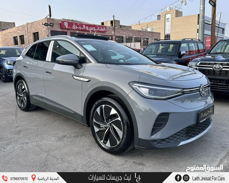 فولكسفاجن ID.4 كروز بيور بلس كهربائية بالكامل 2022 Volkswagen ID.4 Crozz PURE +