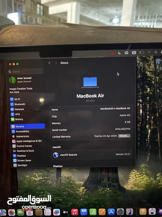 Macbook m2 Air 2022