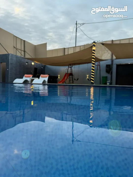 شاليه رقم (2) بأفضل سعر بالبحر الميت مع مسبح مدفىء