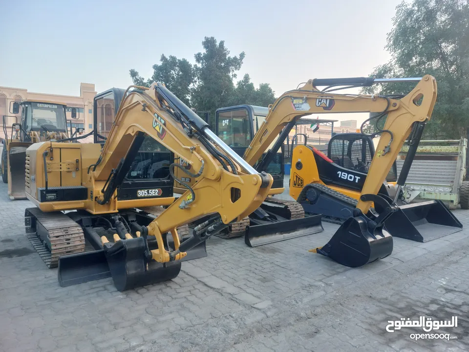 mini excavator 305.5E2 alsharjah model 2022