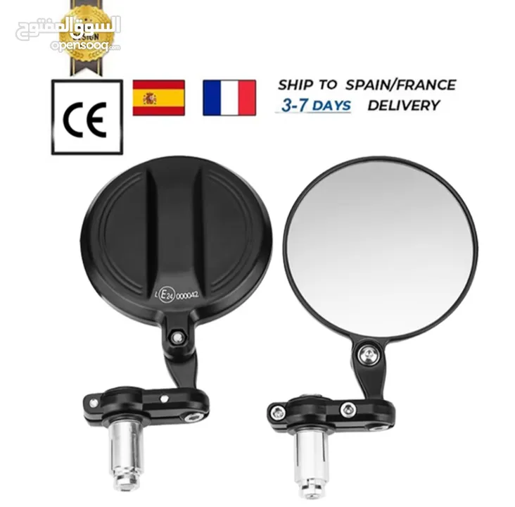 Bar End Mirrors for motorcycle