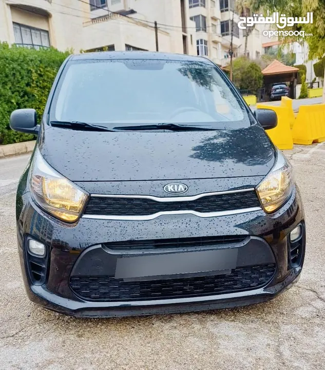 ابتداءا من دفعه اولى 1200 تملك كيا بيكانتو مورننج موديل 2020 لون اسود فحص كامل للبيع كاش او اقساط