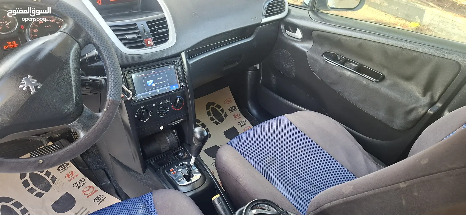 بيجو 207 مش 206موديل 2008-اتومتيك -ماتور 1600اصل برايفت فحص الف وسعر محرقة كاش نظيفة من الاخر