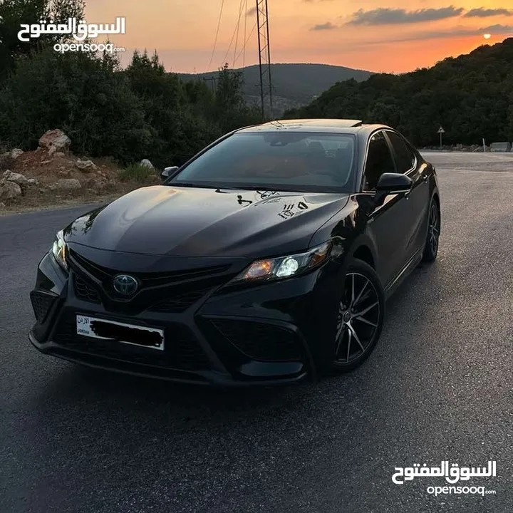 كامري 2021 اعلى صنف (SE) Sport بلاك اديشن فحص كامل( كلين )وارد كندا من الزيرو