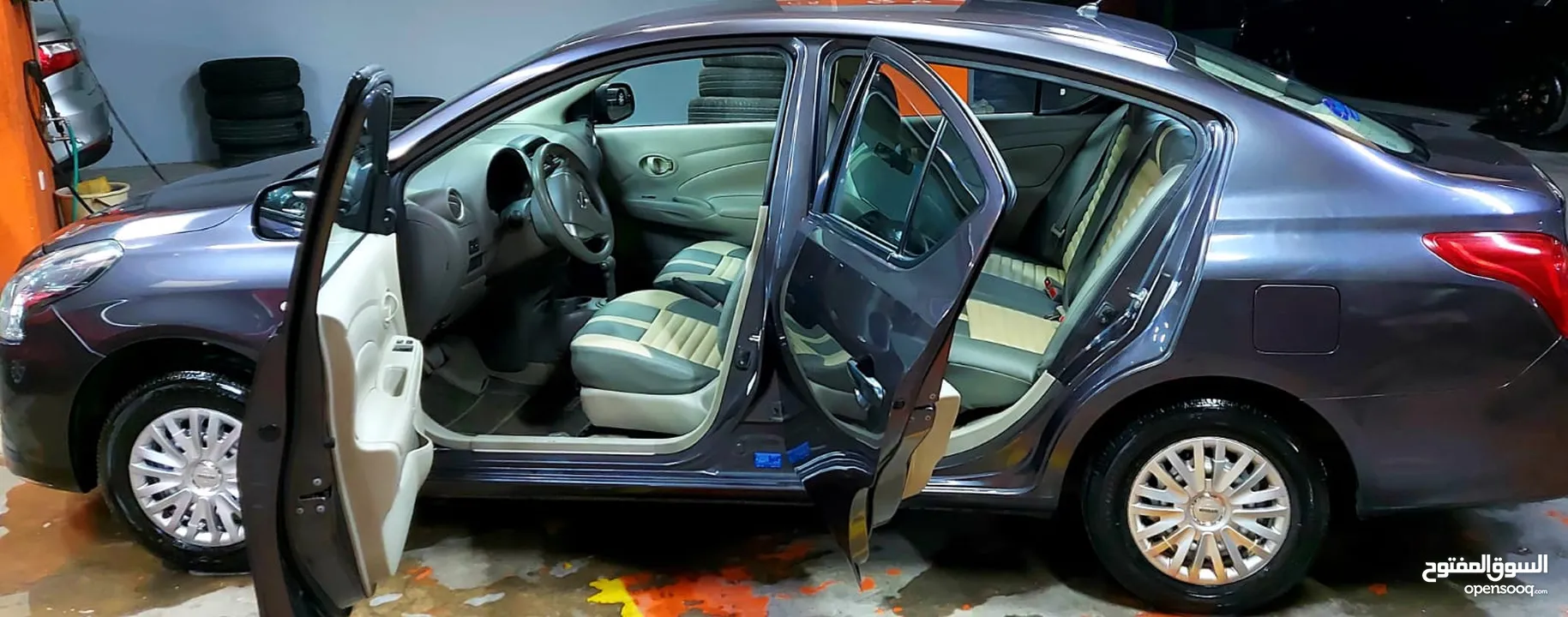 Nissan Sunny For Rent / Blue Sky Car Rental نيسان صني للايجار/ السماء الزرقاء للسيارات السياحية