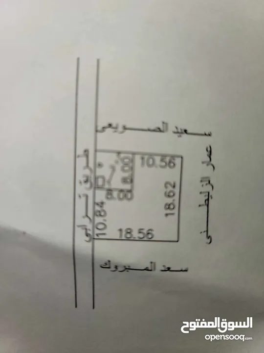 السلام عليكم المكان الخلة خلف محطة وقود خنوره 286متر