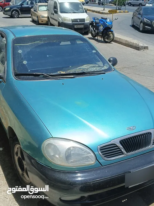 دايو لانوس موديل 1999  مطلوب فيها 1800دينار