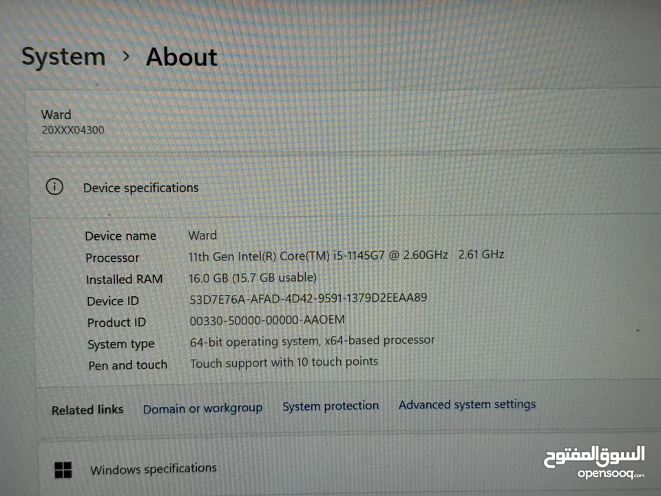 Lenovo ThinkPad X1 Carbon Gen 9  I5-11th 14 inch لينوفو ثنك باد اكس 1