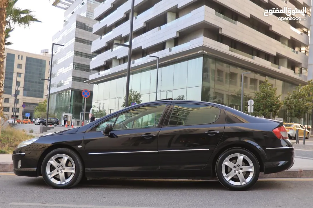 بيجو 407 موديل 2009 فل اوبشن اعلى مواصفات  3000 CC فحص كامل  7 جيد بدون ملاحظات قاطعه مسافه 112 الف
