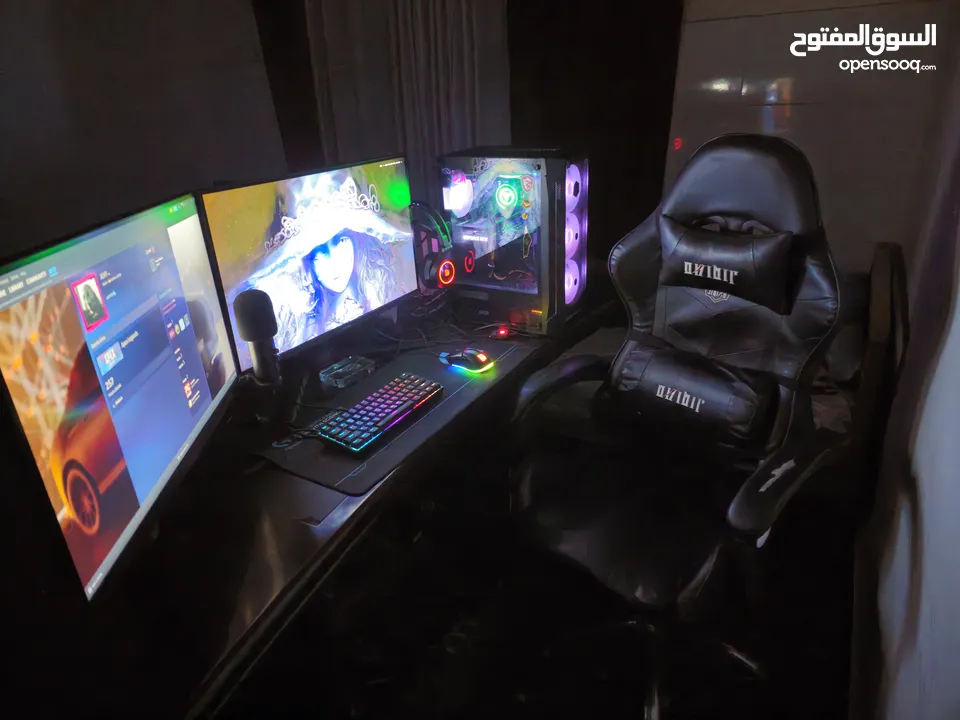 Pc Gaming Setup  سيتب كامل للبيع