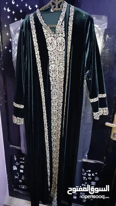عباية شتوية مخمل