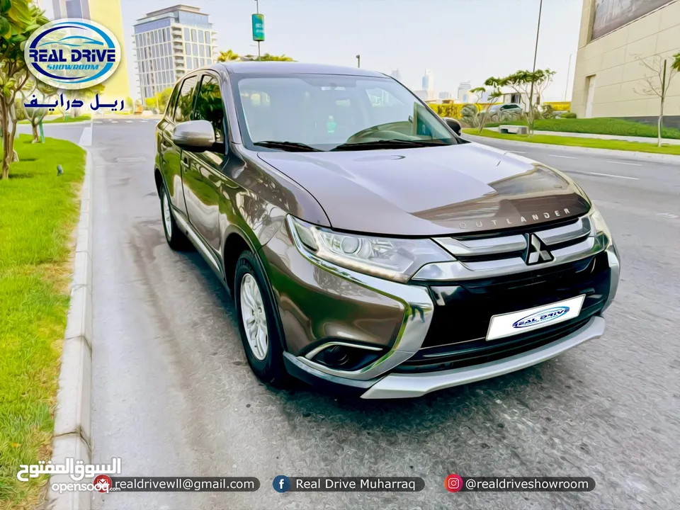 *MISTUBISHI OUTLANDER* V4-2018-2.5L-brown -96,100km .. WELL MAINTAINED CLEAN CAR FOR SALE