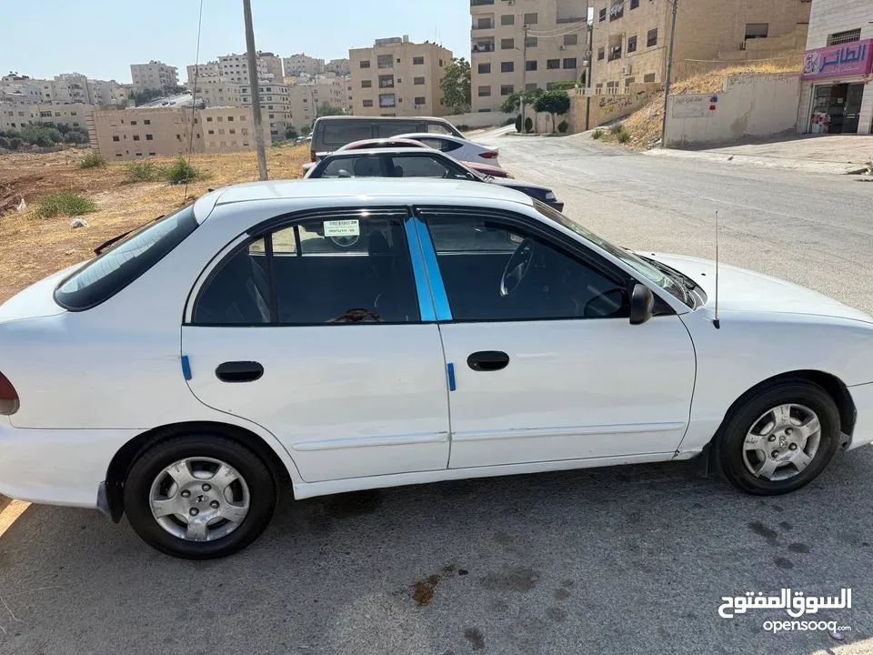 هونداي أكسنت 1998 للبيع كاش فقط  فحص 4 جيد بحالة الوكالة
