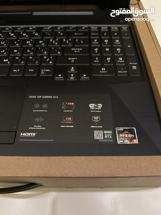 ASUS TUF Gaming A15 Laptop  NVIDIA GeForce RTX 3050  for Sale or Exchange for PC