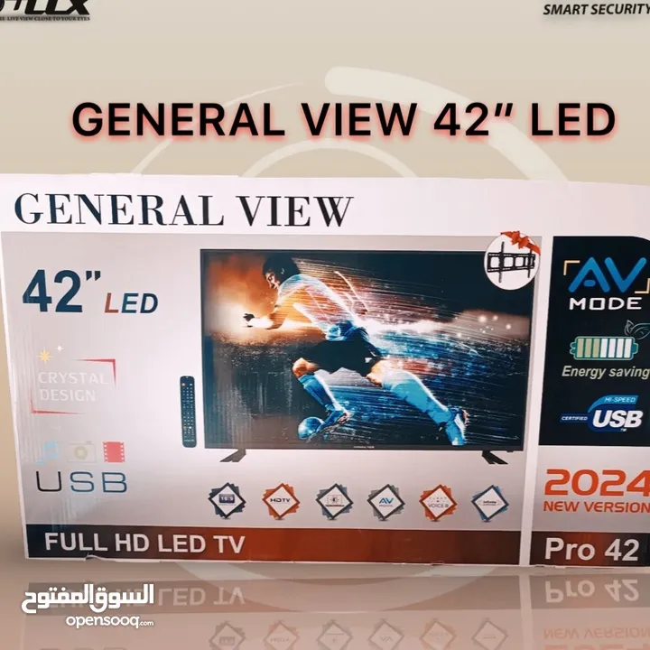 شاشة  SMART 42 ” LED  ‏‎‏GENERAL VIEW