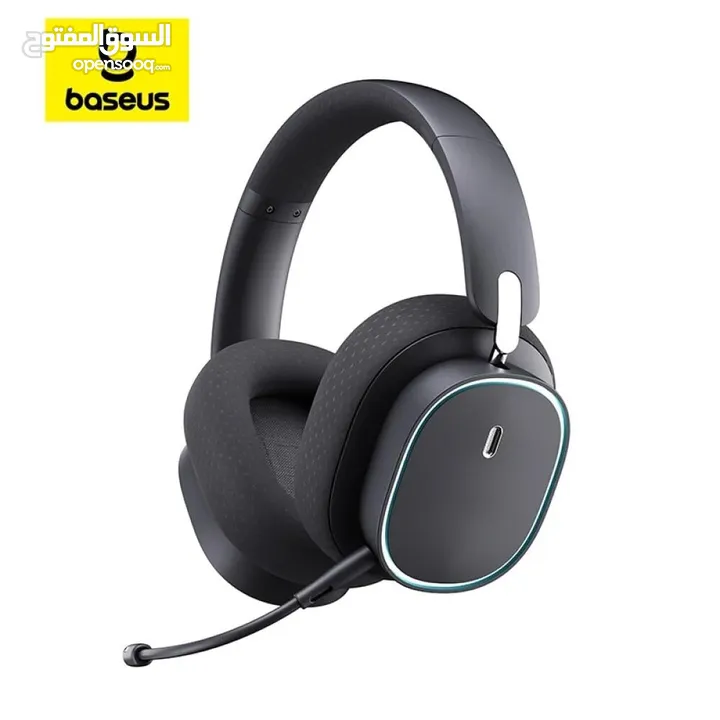 Baseus AeQur GH02 Gaming Wireless Headphone سماعات باسيوس GH02 سماعة كيمنك من أرقى واعرق الشركات