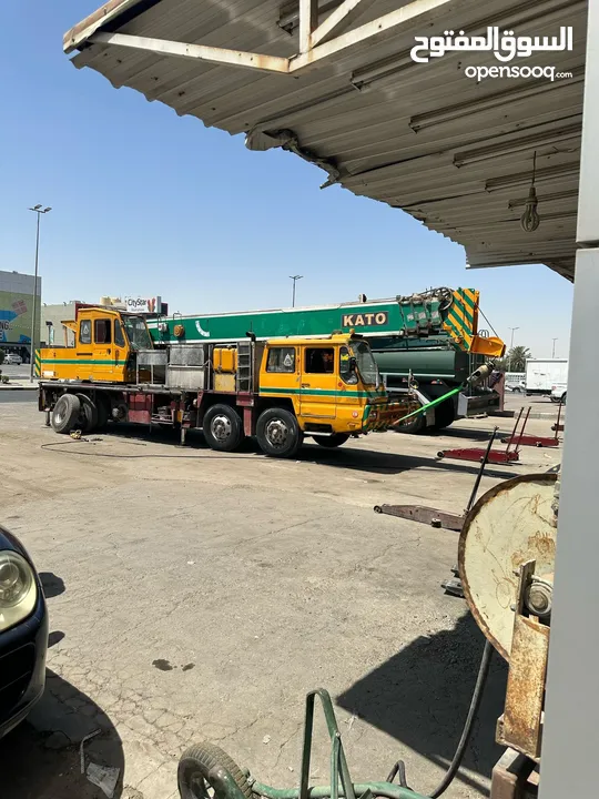 الايجار كرين معاه لوري كرين جميع مناطق الكويت