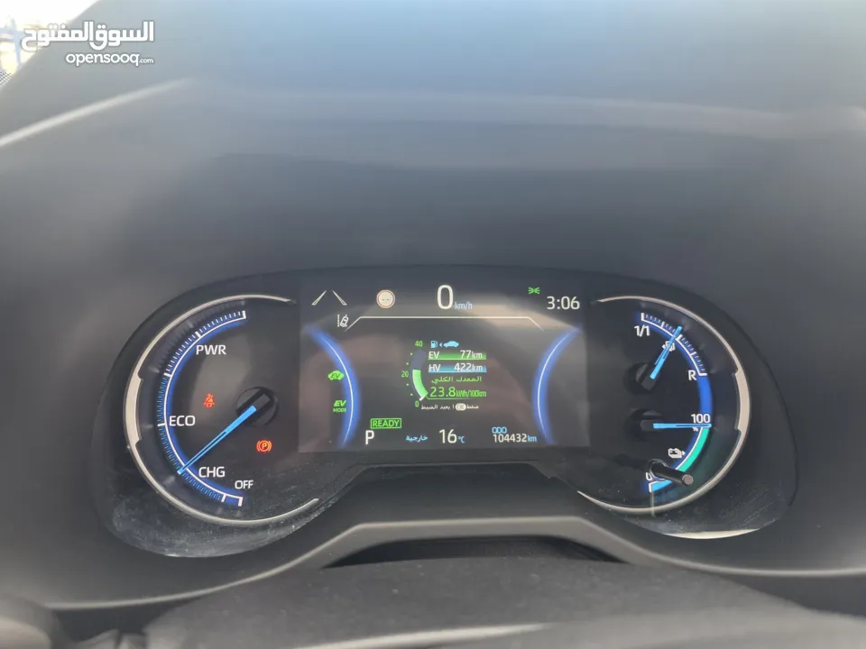 تويوتا راف rav4 plugin hybrid 2023/22 الافخم في البلاد.