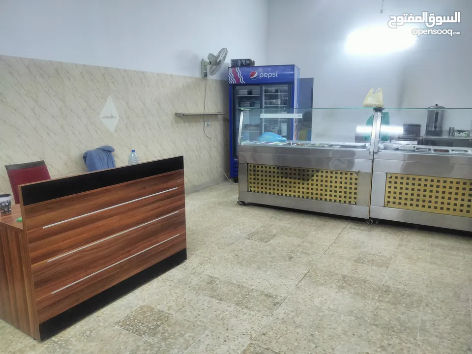 مطعم شعبي للبيع او الضمان