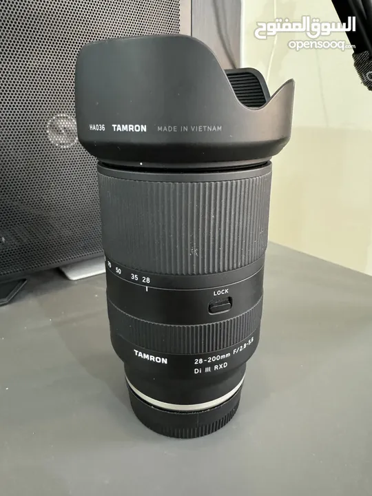 Tamron 28-200mm f/2.8-5.6 e-mount