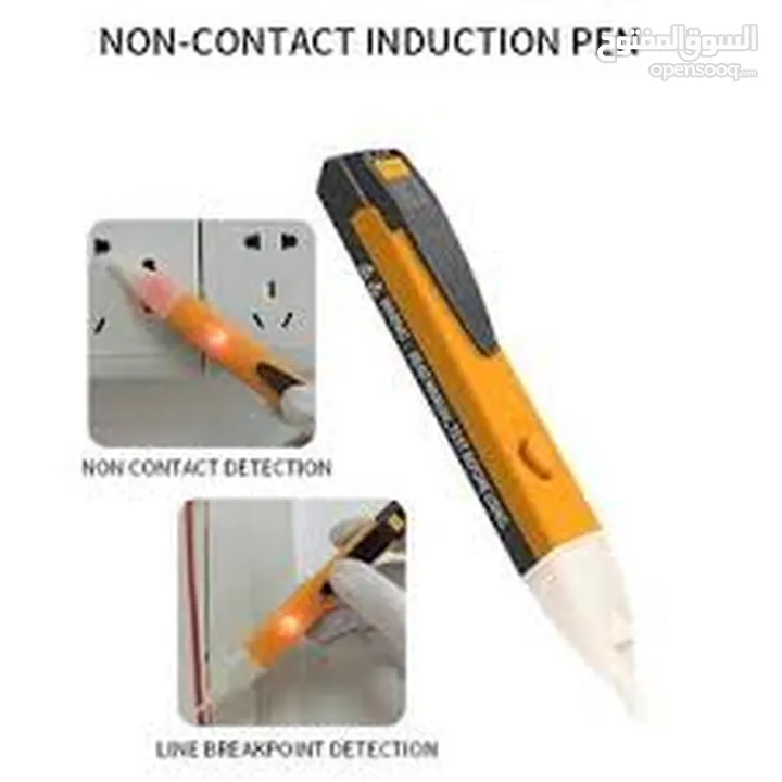 قلم كاشف اعطال الكهرباء في السلك  قلم فحص فولتية الكهرباء والكشف عن تردد الكهرباء