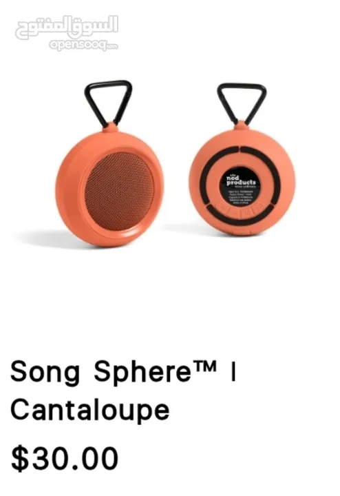 سماعه مكبرات صوت بلوتوث محمولة (IPX6 - مقاومة للماء)  Portable Bluetooth Speakers (IPX6–Waterproof)