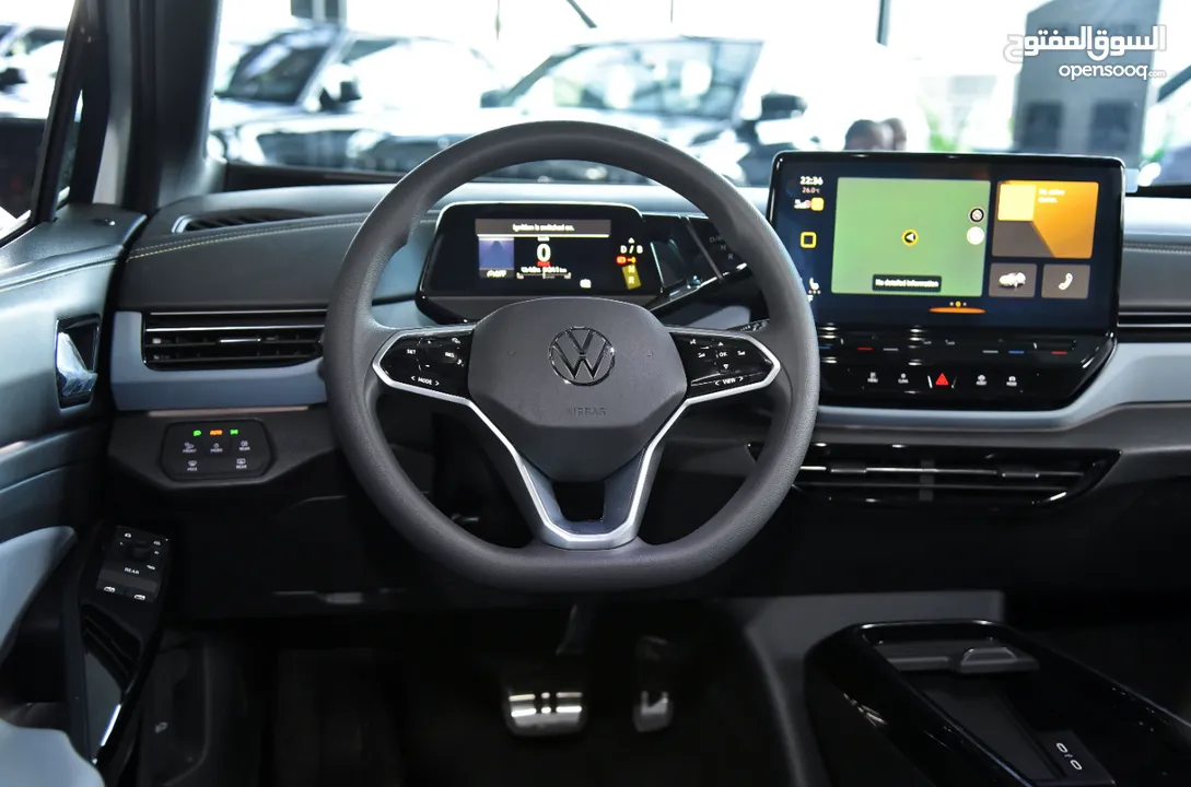 فولكسفاجن كهربائية بالكامل بيور بلس 2022 Volkswagen ID.4 X PURE + كفالة سنتين او 45 كم
