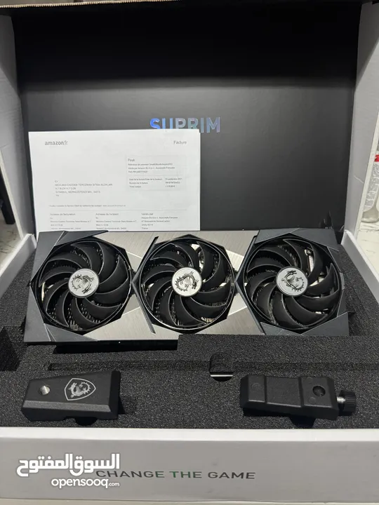 RTX 3080 / RTX3080 ROG STRIX / SUPRIM X /  Evga __ كرت شاشة بحال الجديد