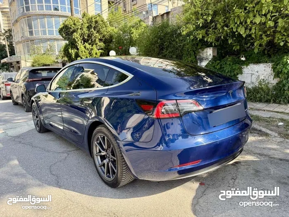 Tesla Model 3 dual motor long range تيسلا 3 لونغ رينج دبل موتر البطارية الكبيرة فحص كامل ممشى قليل