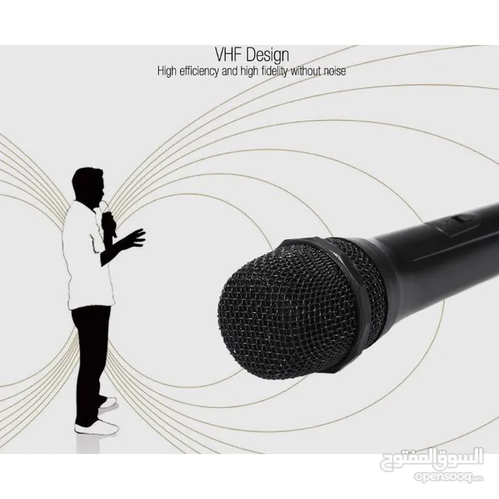 WEISRE WIRELESS MIC  DM-3308Aميكروفون لاسلكي مميز وبسعر مميز