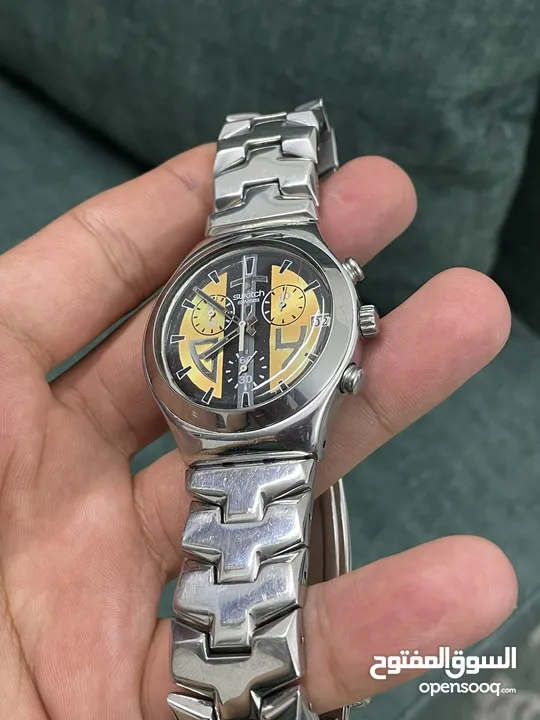 ساعة نوع سواتش swatch سويسرية أصلية