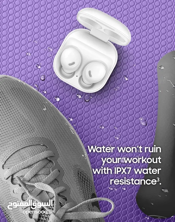 جديد سماعة جلاكسي سماعات سامسونج بدز برو مع كيس samsung galaxy buds pro white + Case سامسونغ جديدة