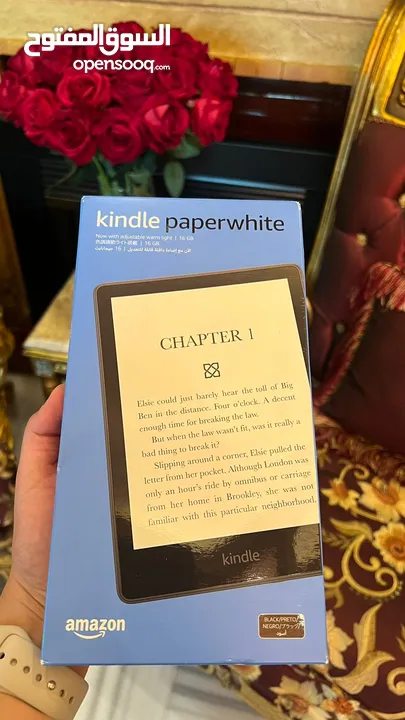 Kindle Paperwhite11thgen ,اخر اصدار2023جديد ومكفول لحق عرووض العيد وجميع الانواع متوفرة,شامل توصيل