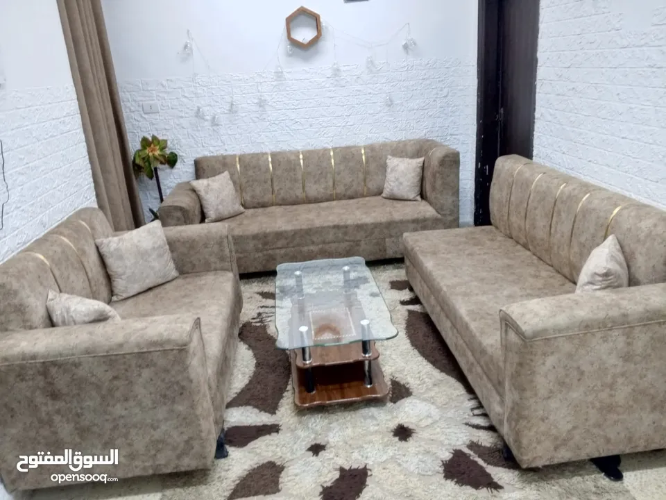 طقم كنب للبيع مستعمل خفيف