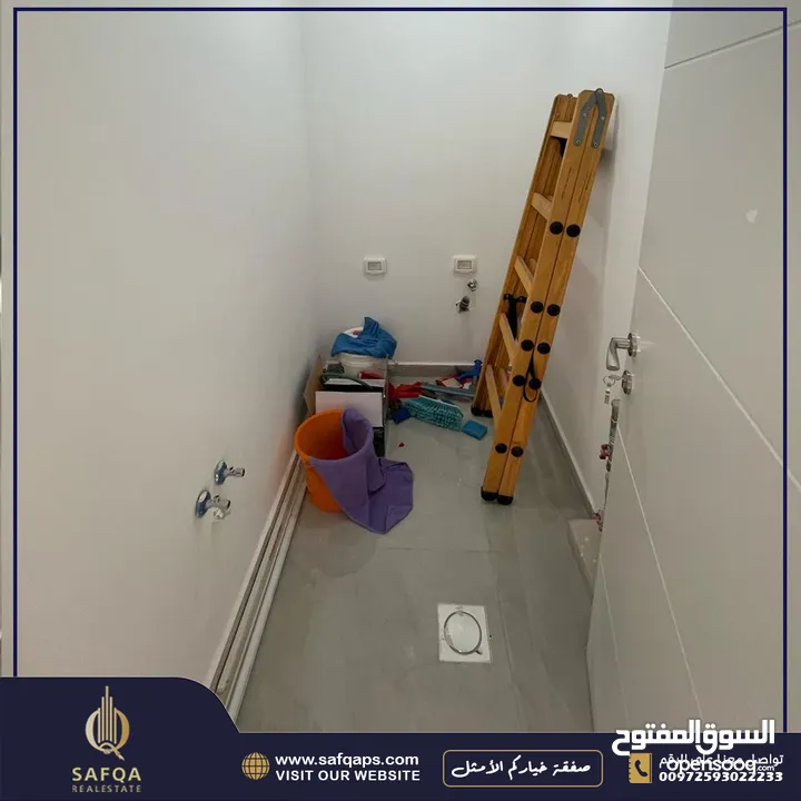بتشطيب شخصي جاهزة للسكن  مع اطلالة جميلة لا يمكن التسكير عليها أبدا