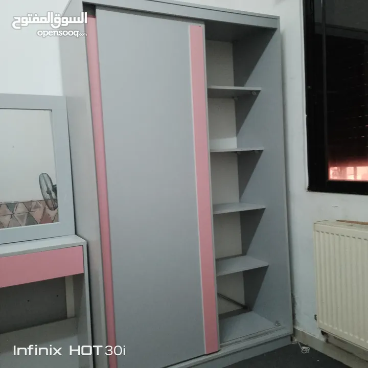 غرفه نوم شبابيه تفصيل 160 تختين