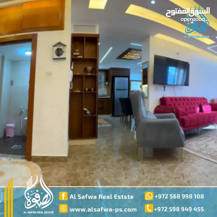 روف مميز جدا للايجار وسط البلد مساحه كبيره مناسبه لراحتك وراحه عائلتك