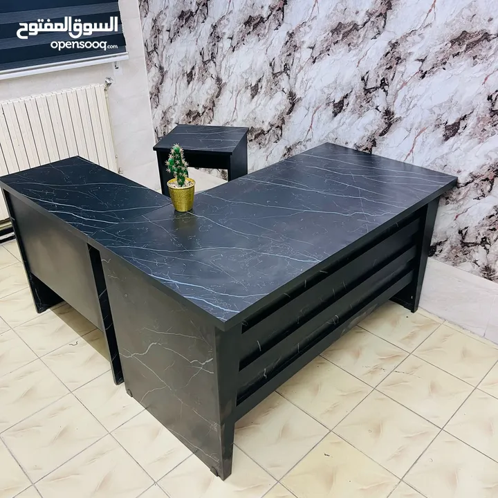مكتب خشب لامينت 120*60 مع وحدة ادراج معلقه ومفتاح تفصيل جميع الموديلات بسعر المصنع
