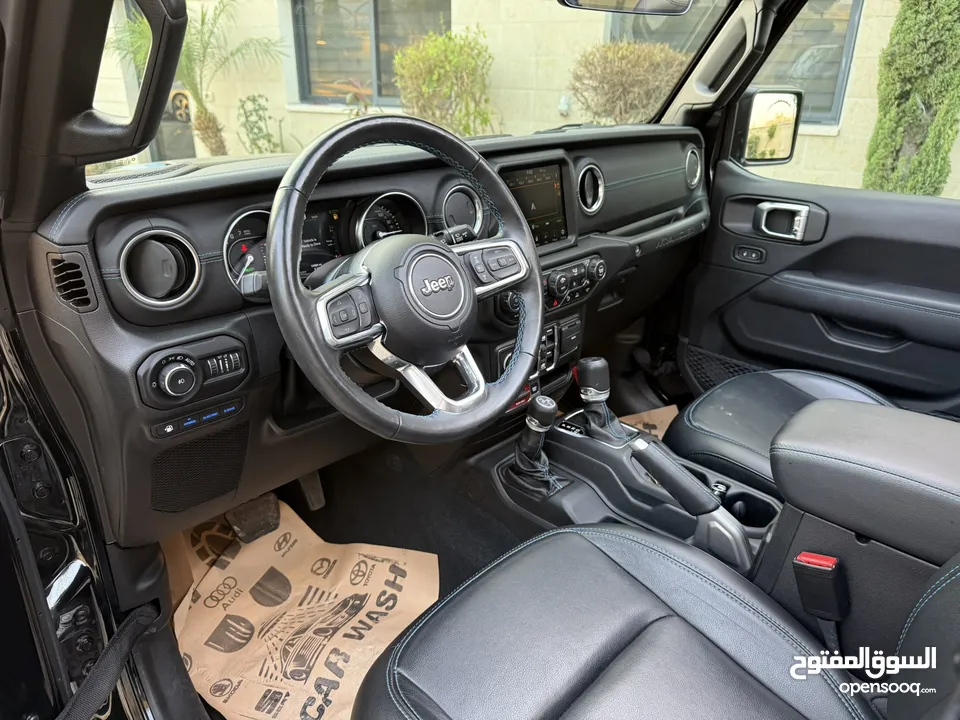 جيب رابيكون ترخيص 2022 محرك 2000 هايبرد  جير أوتوماتيك 375 حصان