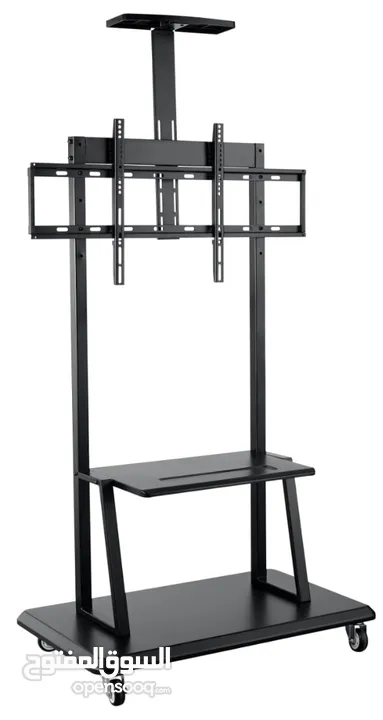 عرض خاص ولمدة محدودة...حمالة متنقلة على عجلات للشاشات الكبيرة من قياس32" حتى 70" Mobile Stand
