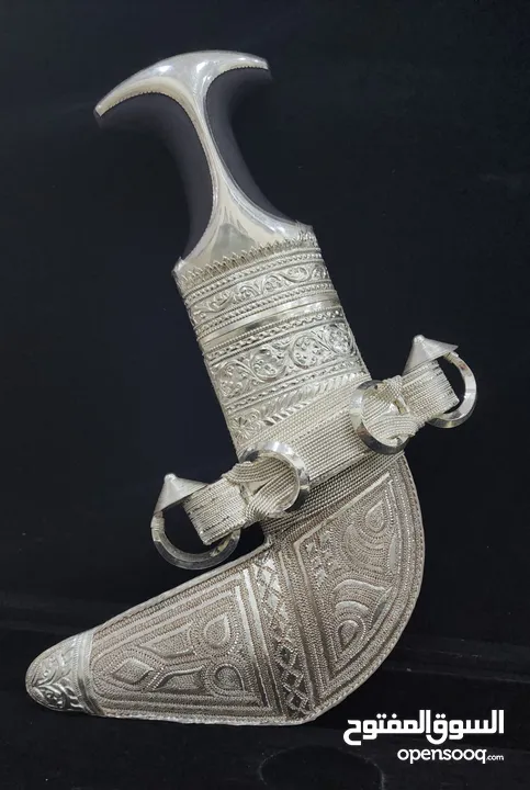 خنجر عماني قرن زراف هندي أصلي
