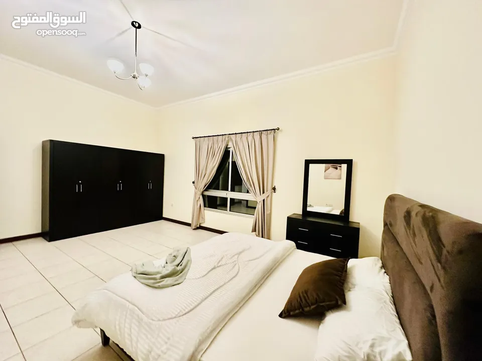 For rent in Juffair 2 bhk unlimited ewa للايجار في الجفير شقه غرفتين شامل بدون لمت