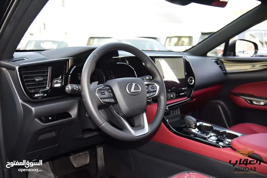 لكزس فاخرة NX 350 موديل 2024 كفالة الشركة عداد زيرو لون اسود مميز