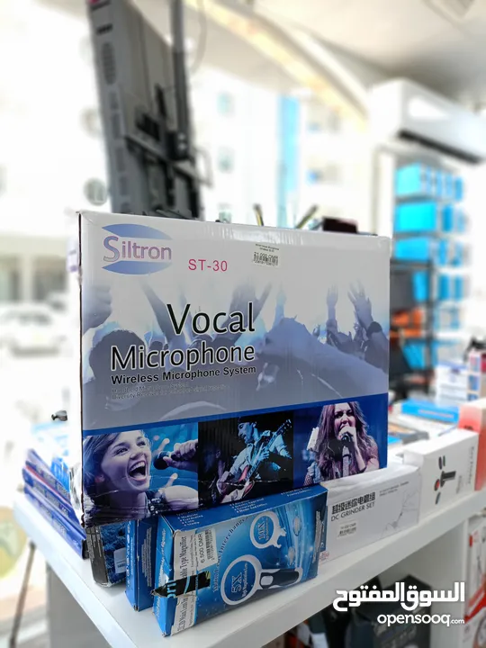 SILTRON VOCAL MICROPHONE WIRELESS MICROPHONE SYSTEM